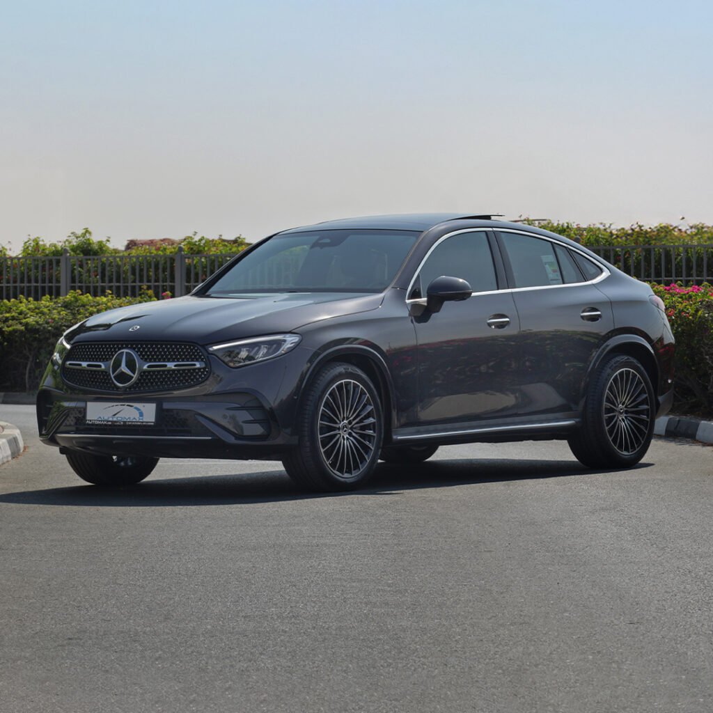 2024 MERCEDES BENZ GLC 200 COUPE 4MATIC Graphite Gray Red