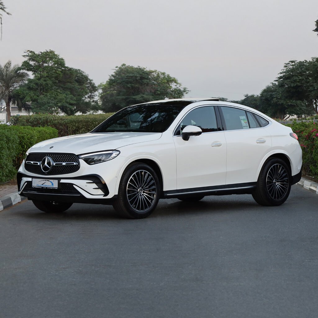 2024 MERCEDES BENZ GLC 200 COUPE 4MATIC Polar White Red