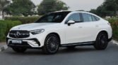 2024 MERCEDES BENZ GLC 200 COUPE 4MATIC Polar White Red