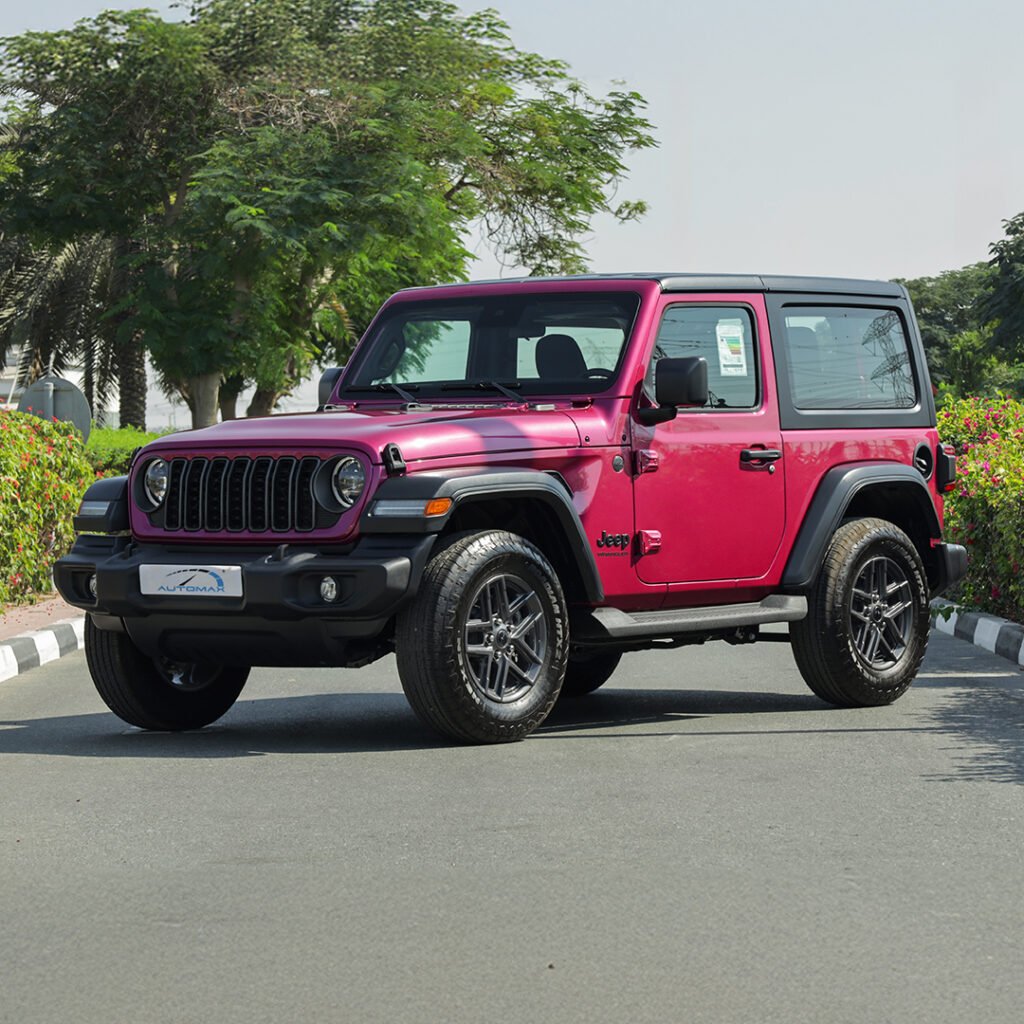 2024 WRANGLER SPORT S Limited Edition Tuscadero Black Interior