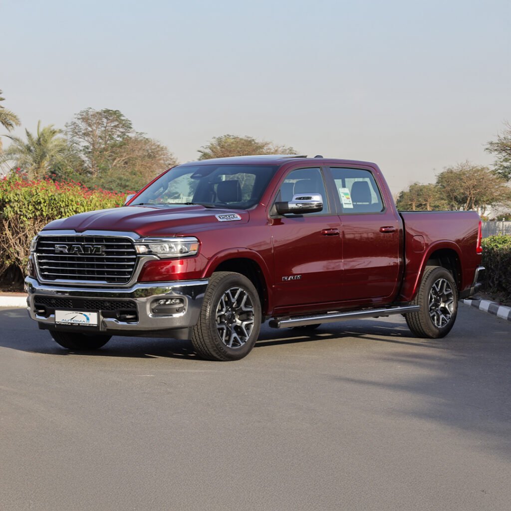 2025 RAM 1500 LARAMIE Delmonico Red Black