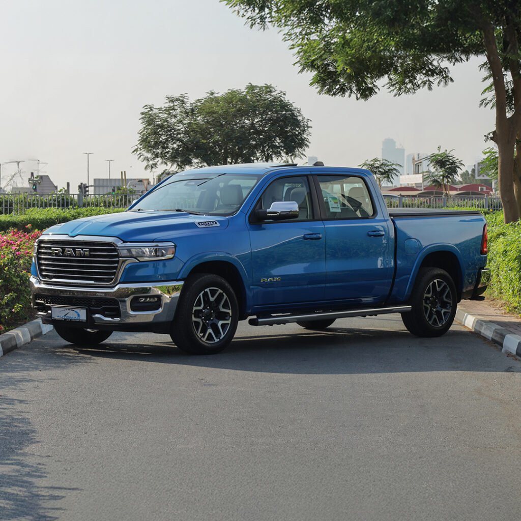 2025 RAM 1500 LARAMIE Hydro Blue (Bedcover Bedliner)