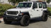 2024 WRANGLER UNLIMITED SPORT S Bright White Black Interior (With Method)