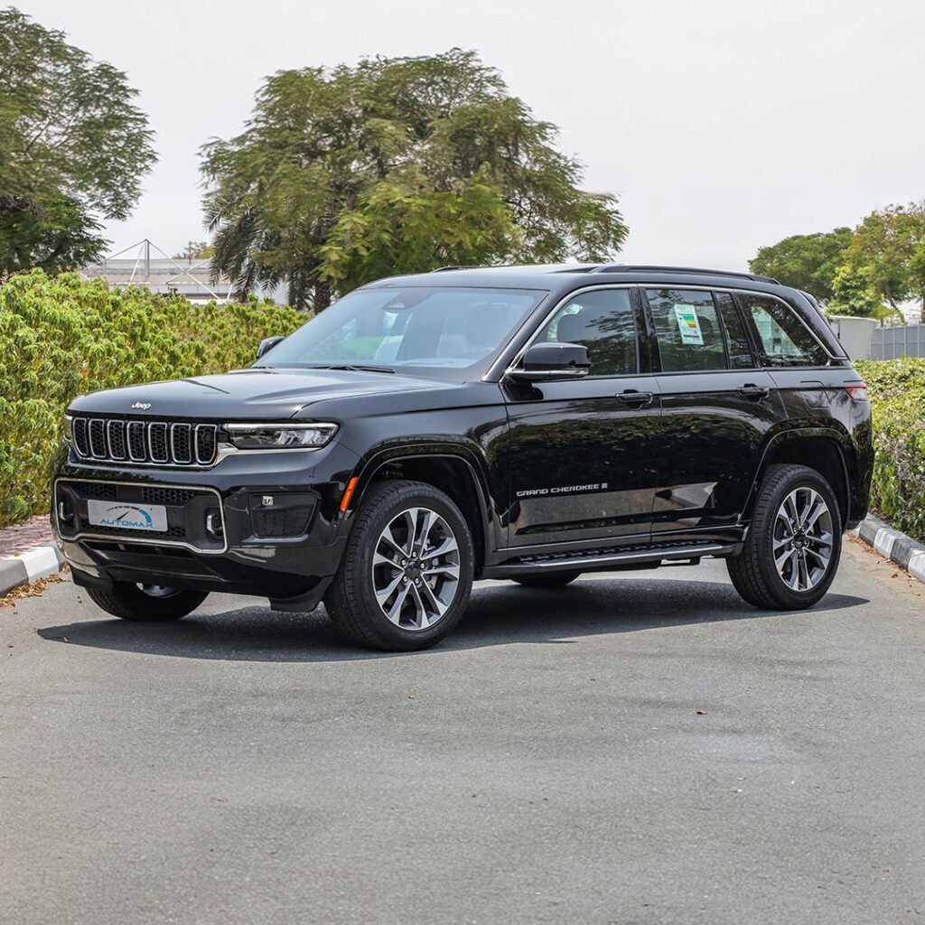 2024 JEEP GRAND CHEROKEE OVERLAND LUXURY Diamond Black Black Interior (ALPINE Sound System)