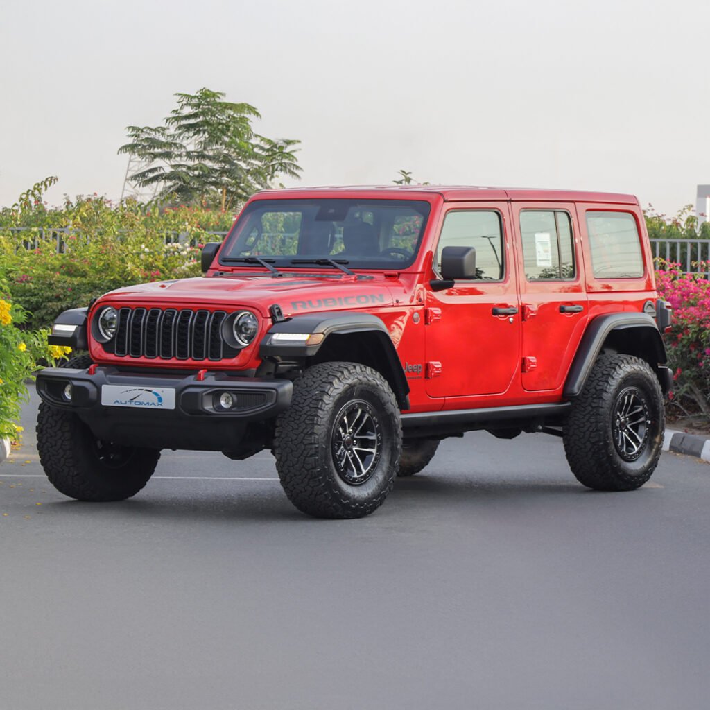 2024 WRANGLER UNLIMITED RUBICON XTREME WINTER PACKAGE Firecracker Red Black Interior (Without Insulation Roof)
