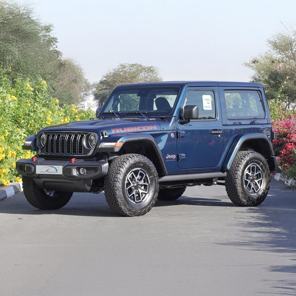 2025 WRANGLER RUBICON WINTER PACKAGE 2.0 Fathom Blue Black Interior