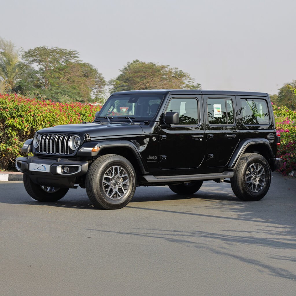 2025 WRANGLER UNLIMITED SAHARA Black Black Interior (Winter Package)