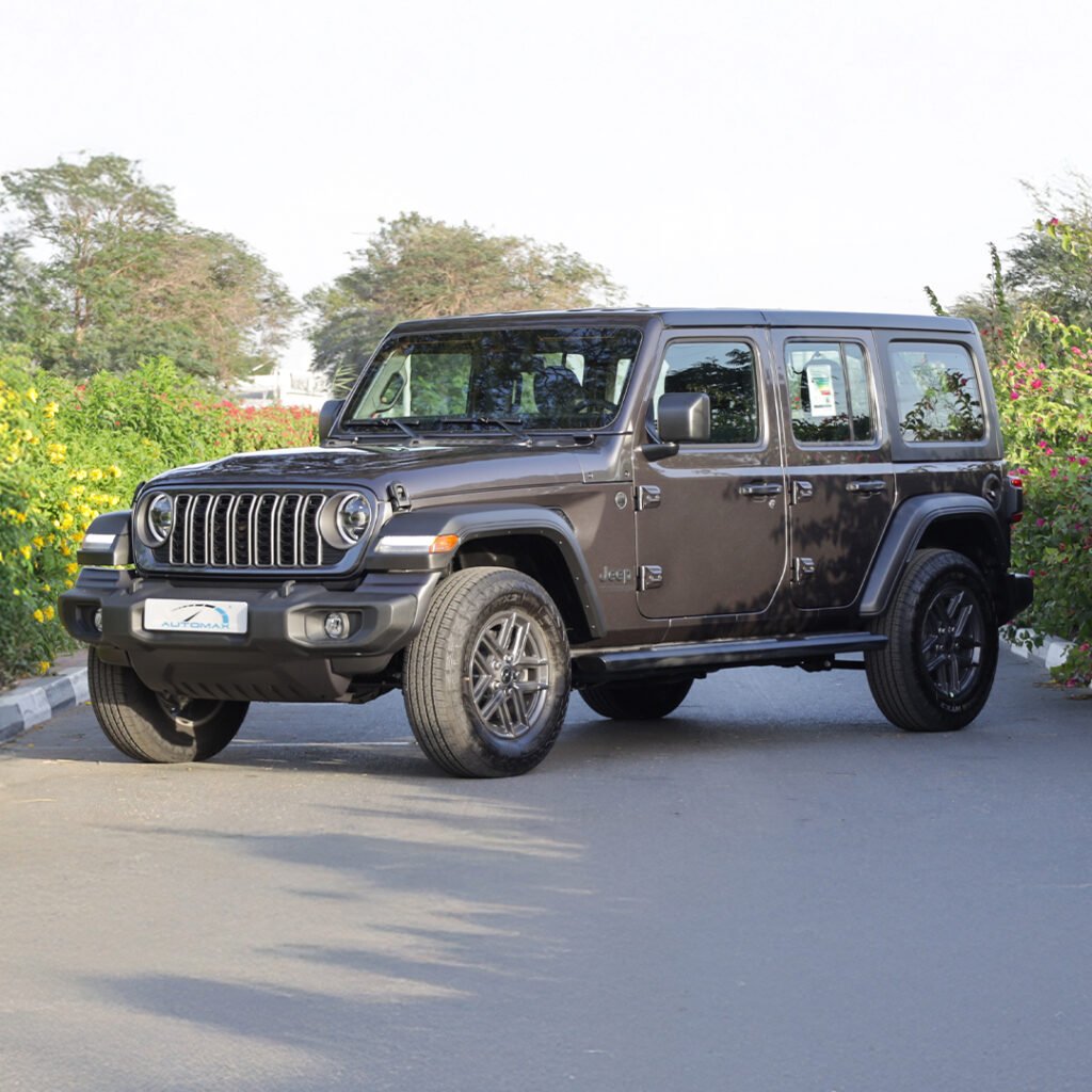 2025 WRANGLER UNLIMITED SPORT S Granite Crystal Black Interior