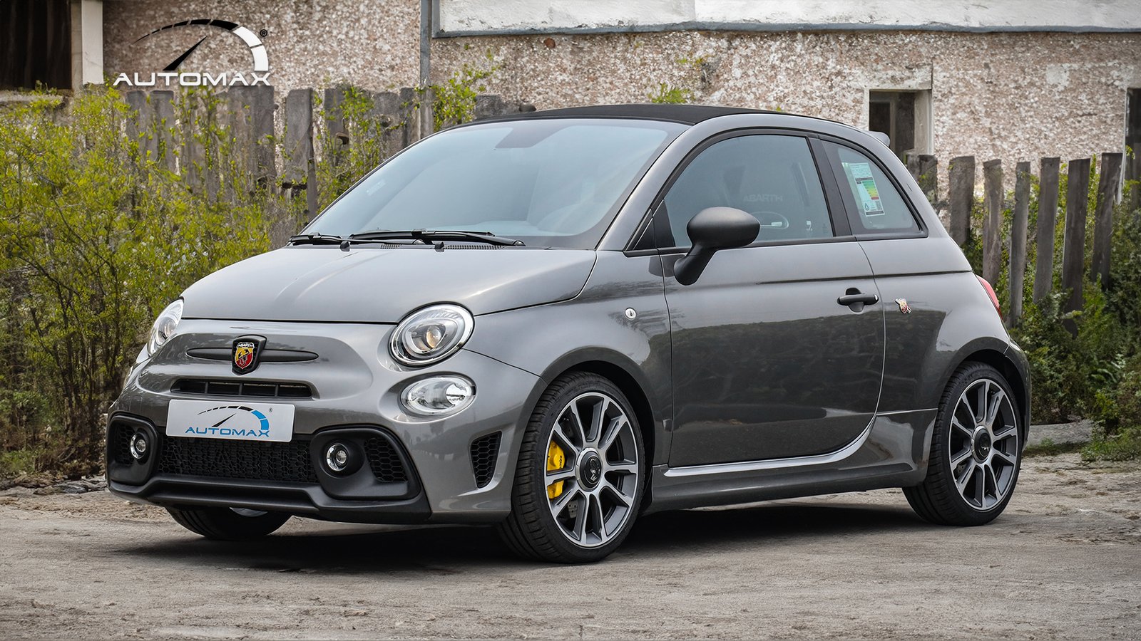 ABARTH 695 Cabrio Turismo default Record Grey Black 2024