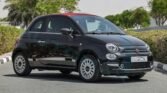 2024 Fiat 500 Cabrio Vesuvio Black Black interior (Red Roof) Page 3