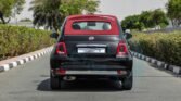 2024 Fiat 500 Cabrio Vesuvio Black Black interior (Red Roof) Page 5