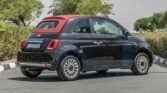 2024 Fiat 500 Cabrio Vesuvio Black Black interior (Red Roof) Page 6