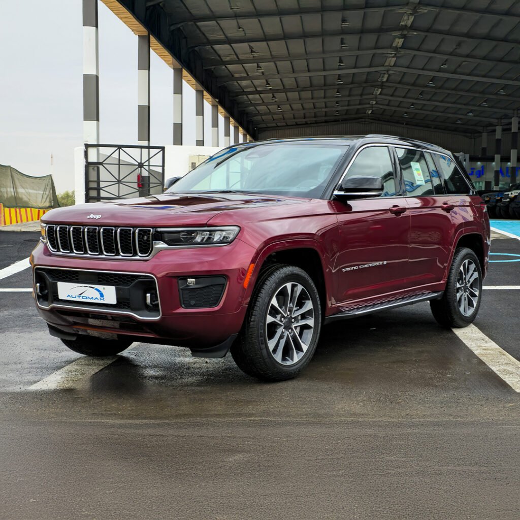 2024 JEEP GRAND CHEROKEE OVERLAND LUXURY Velvet Red Black Interior (ALPINE Sound System)