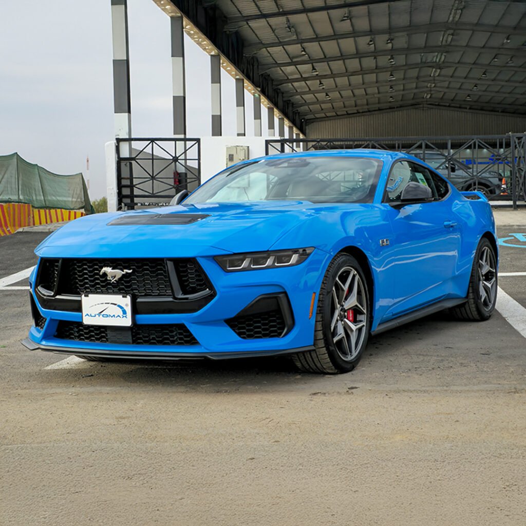 2024 MUSTANG GT PREMIUM FASTBACK Grabber Blue Black Interior