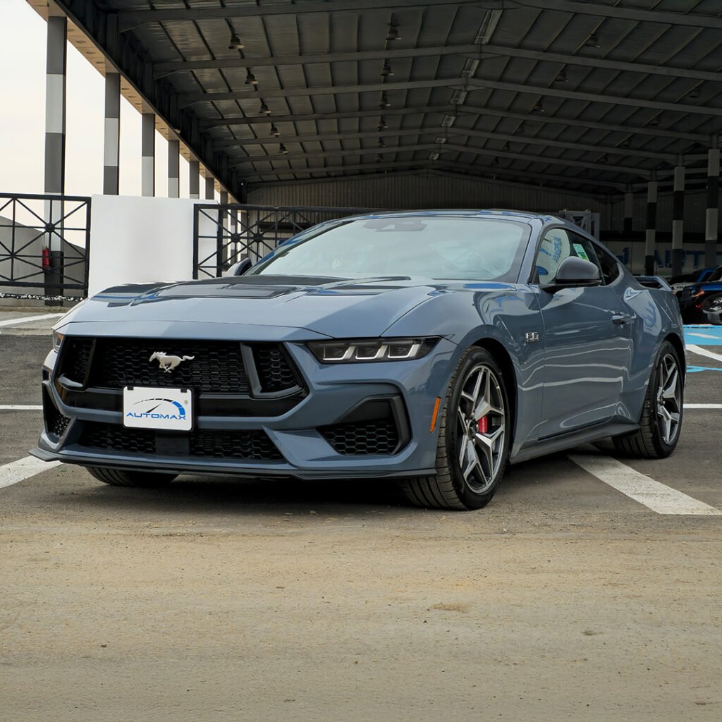 2024 MUSTANG GT PREMIUM FASTBACK Vapor Blue Black Interior