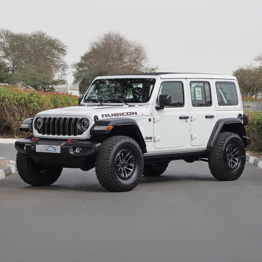 2024 WRANGLER UNLIMITED RUBICON XTREME WINTER PACKAGE Intérieur blanc brillant noir (Soft Top)