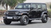 2024 WRANGLER UNLIMITED SAHARA Black Black Interior (Winter Package Method Rims)