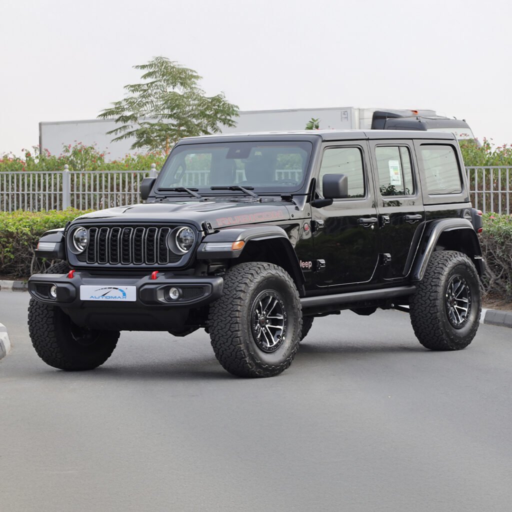 2025 WRANGLER UNLIMITED RUBICON XTREME 2.0L WINTER PACKAGE أسود اللون الأسود من الداخل