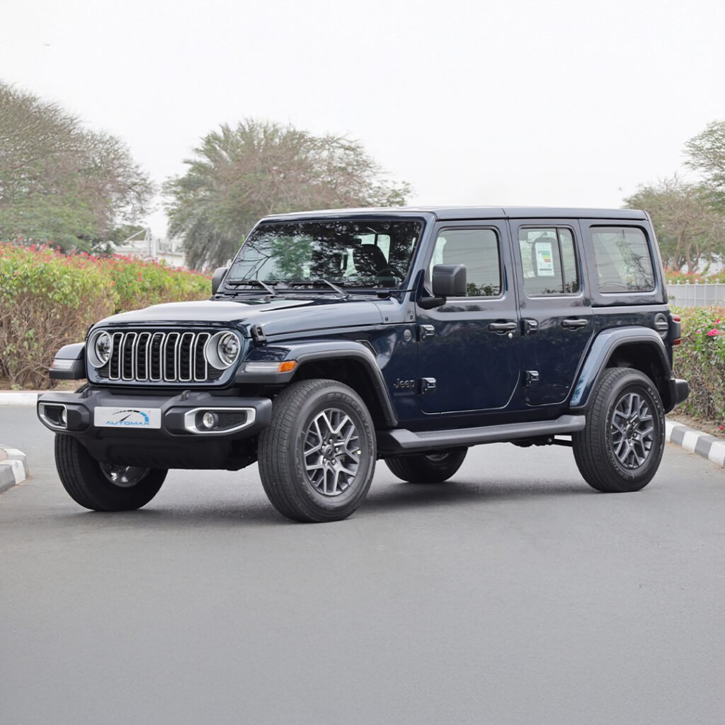 2025 WRANGLER UNLIMITED SAHARA Fathom Blue Black Interior (Winter Package)