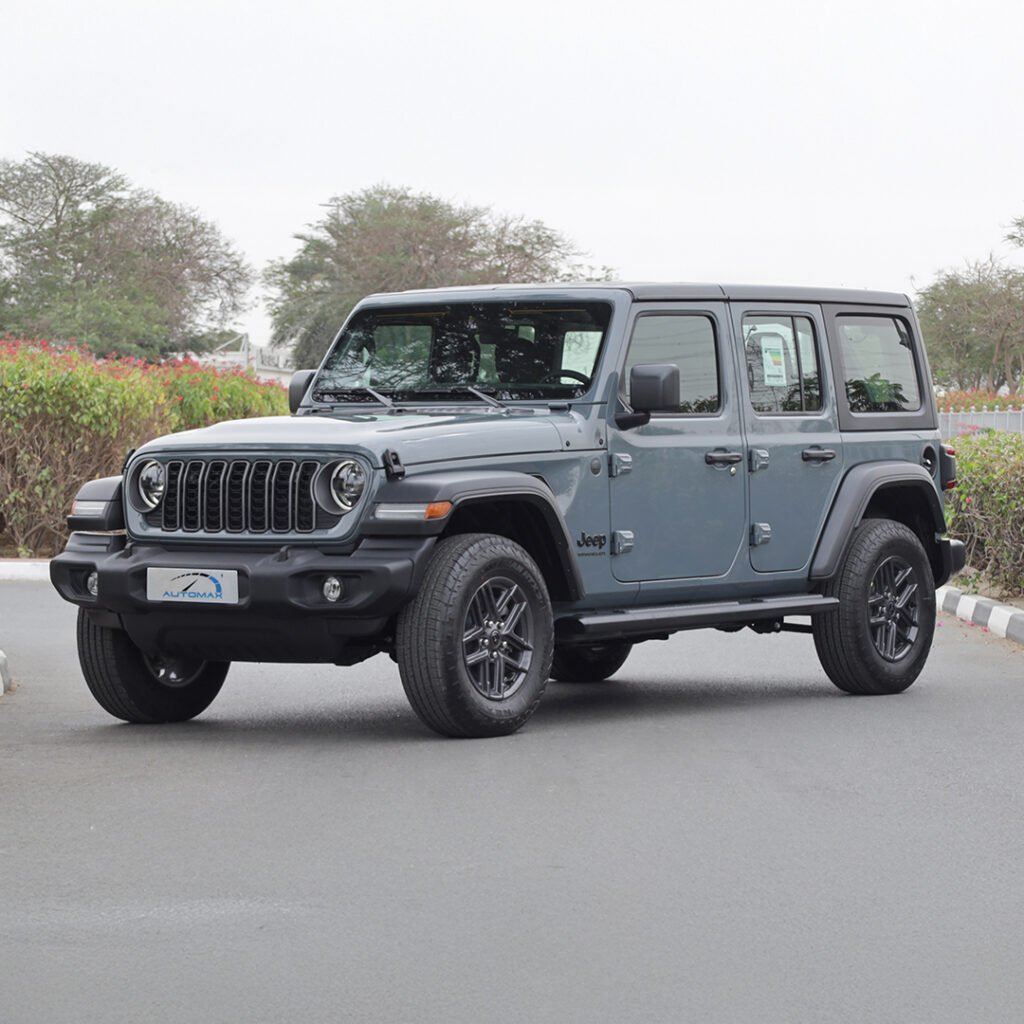 2025 WRANGLER UNLIMITED SPORT S Anvil Black Interior