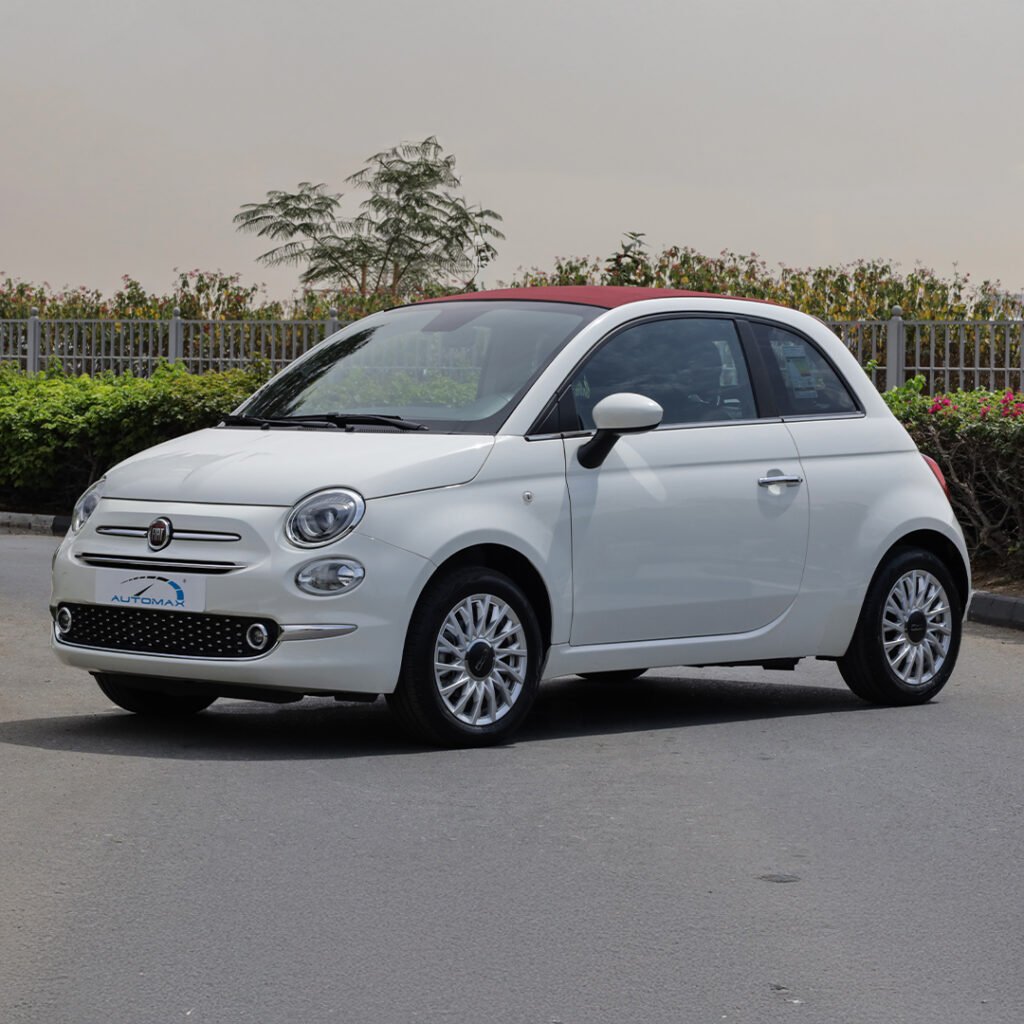 2024 Fiat 500 Cabrio Bossa Nova White