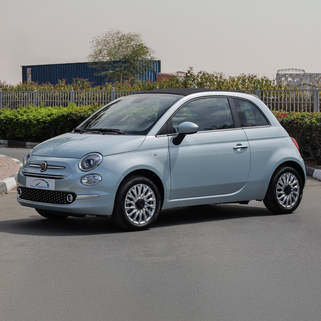 2024 Fiat 500 Cabrio Dew green