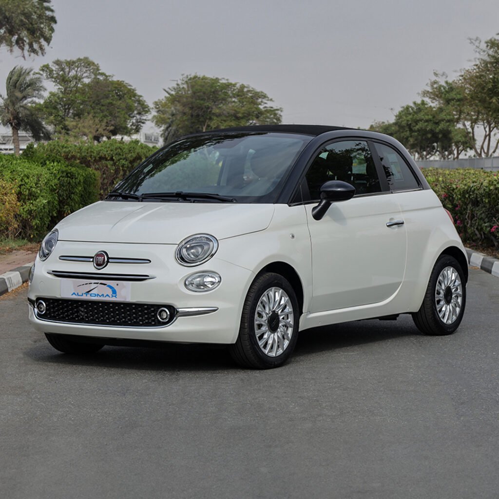 2024 Fiat 500 Cabrio Bicolore Blanc