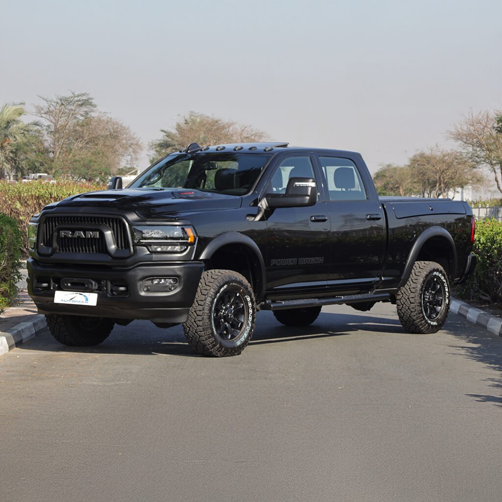 2024 RAM 2500 POWER WAGON Diamond Black (Rambox Bedliner Bedcover Divider)