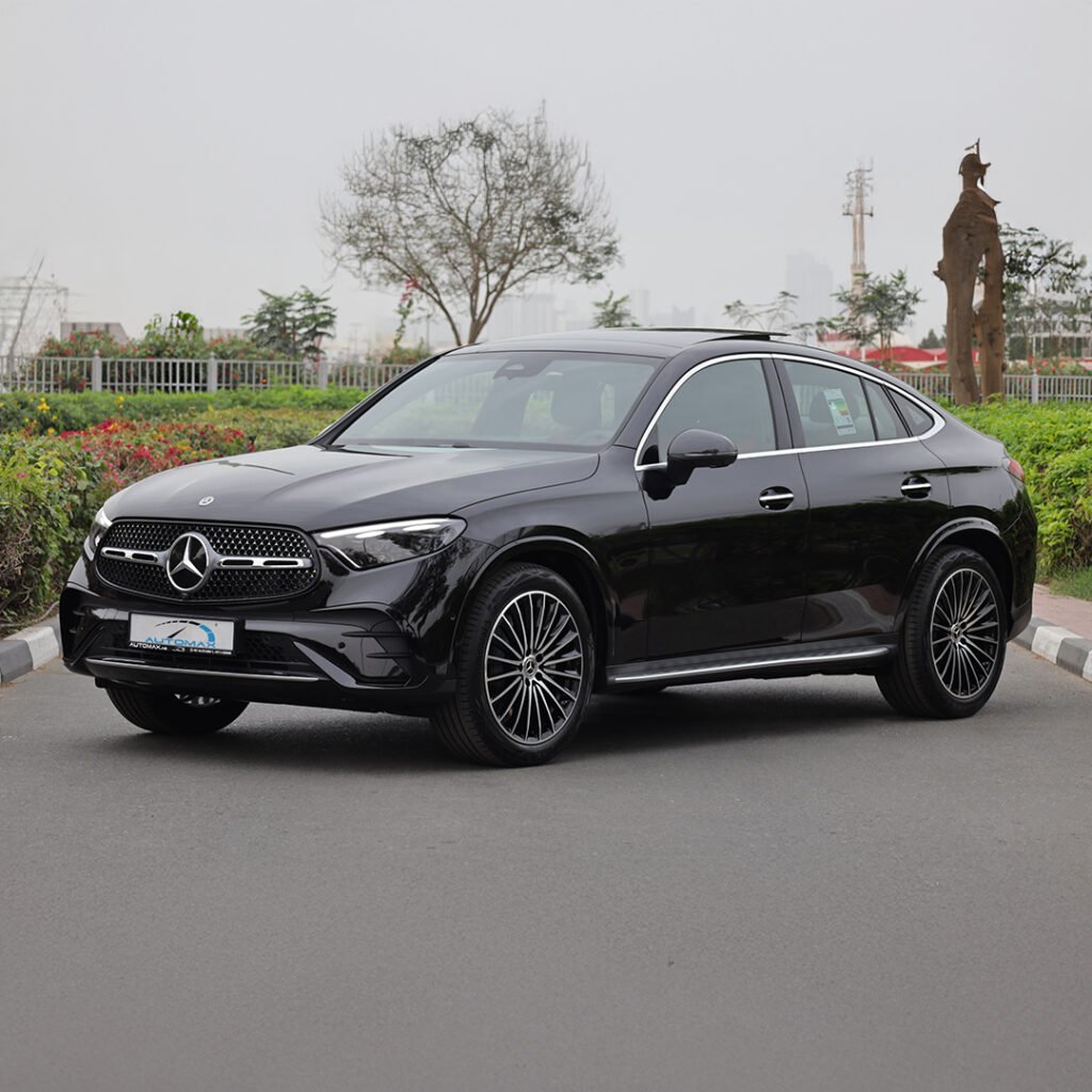 2025 MERCEDES BENZ GLC 200 COUPE 4MATIC Obsidian Black Red