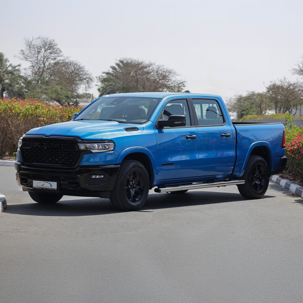 2025 RAM 1500 BIG HORN Hydro Blue Night Edition