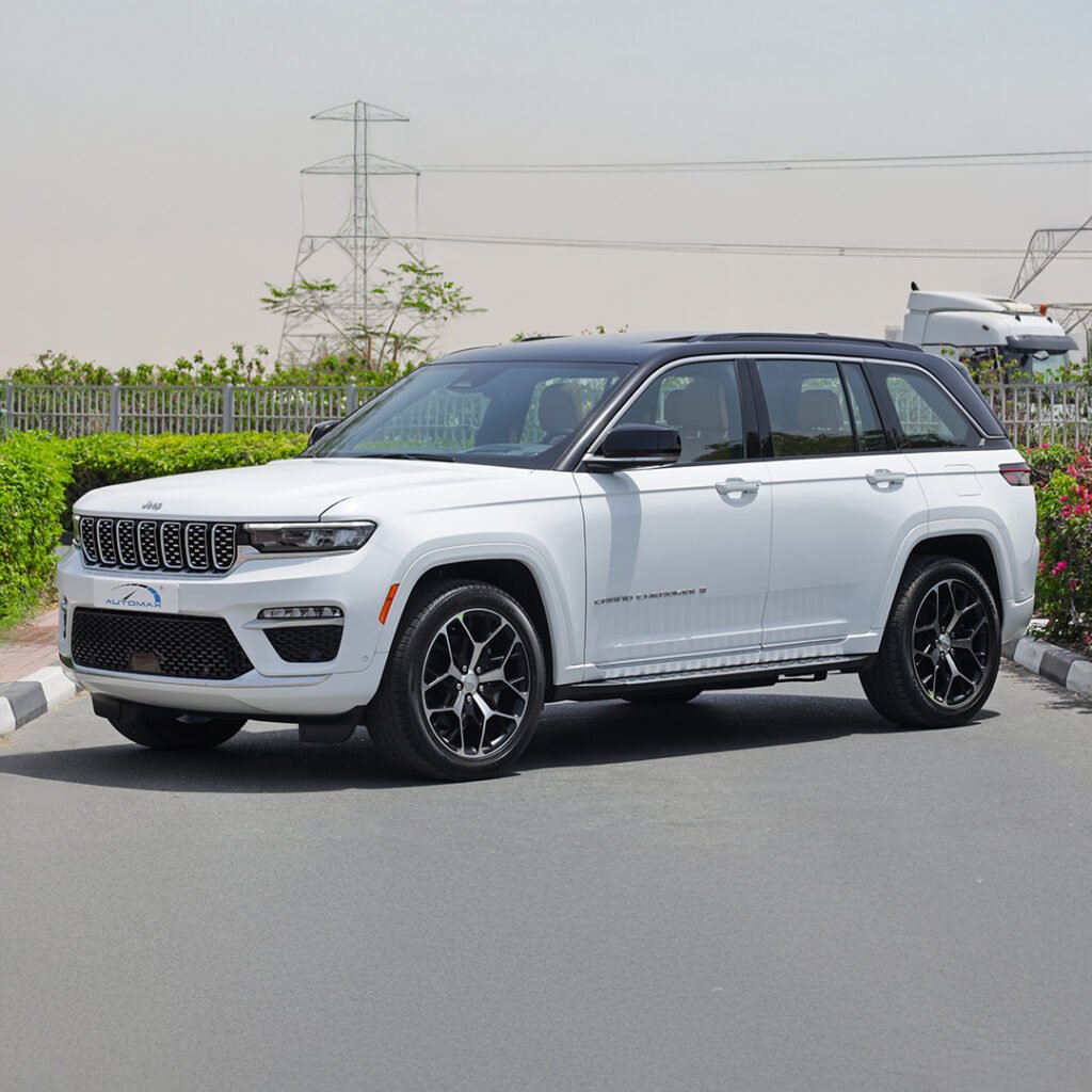 2025 Jeep Grand Cherokee Summit Bright White Tan