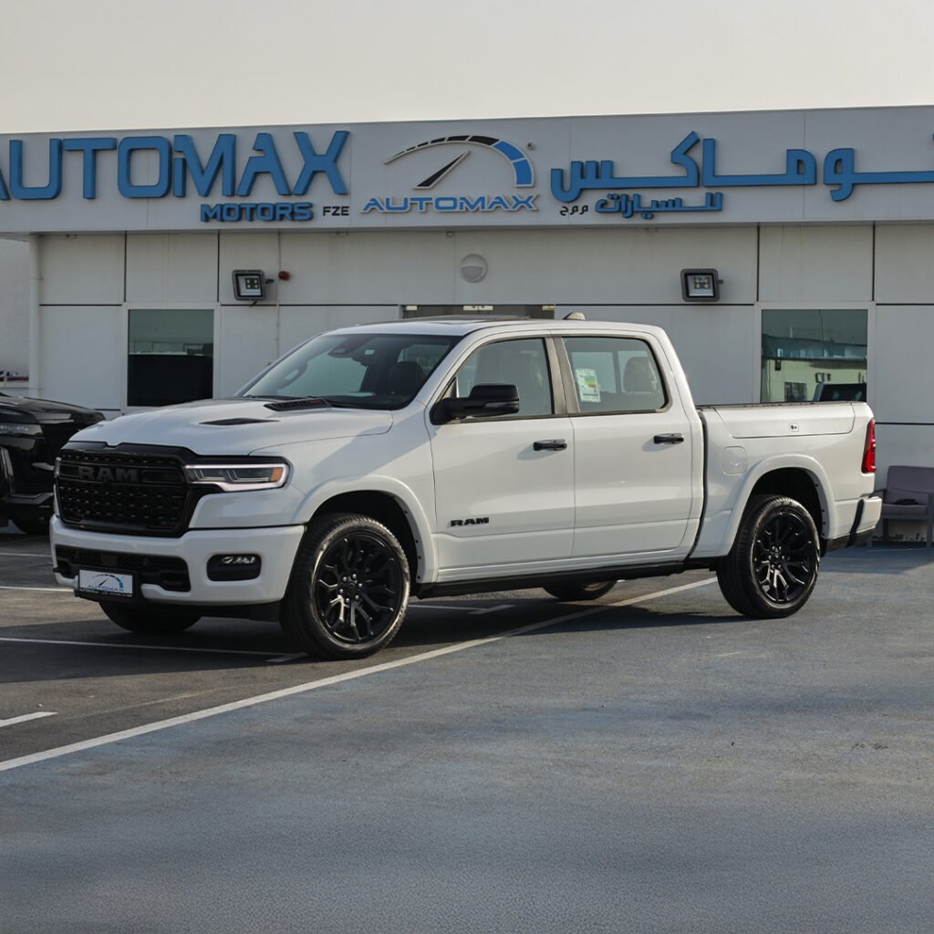 2025 Ram 1500 Limited Ivory White Night Edition (2)