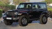 2025 Wrangler Rubicon 2.0 Black Black Interior