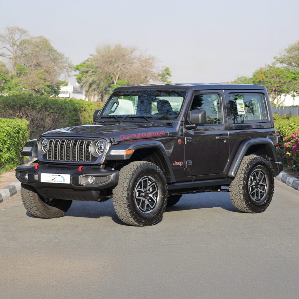 2025 Wrangler Rubicon 2.0 Granite Crystal Black Interior