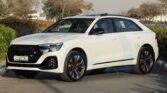 Audi Q8 TFSI S Line Progress 2025 Carrara White Page 1