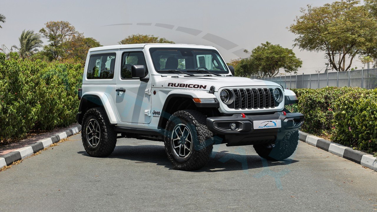 Jeep Rubicon 電動乗用車 ホワイト 2025 Jeep Wrangler Rubicon | White Color | Automax®