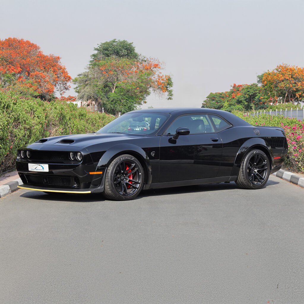 2022 DODGE CHALLENGER SRT HELLCAT Widebody Pitch Black