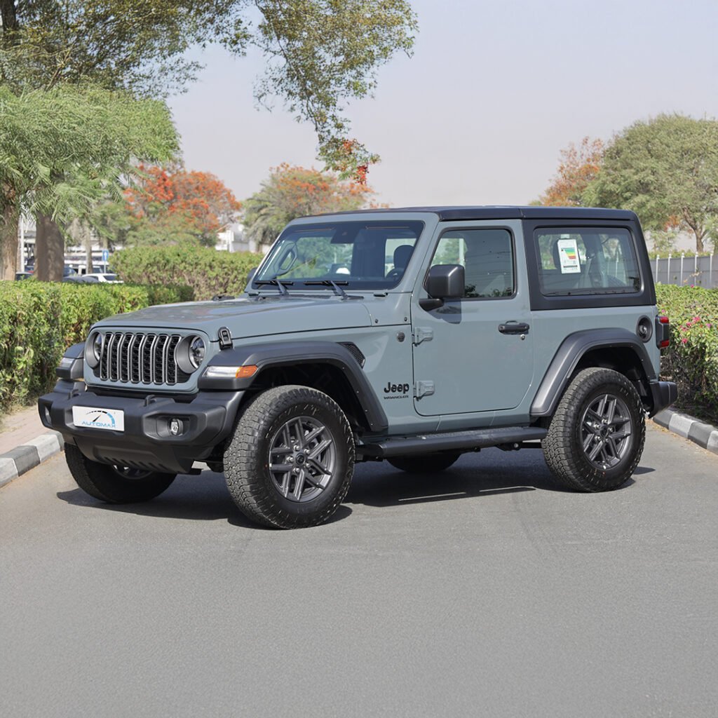 2025 WRANGLER SPORT S Anvil Black Interior