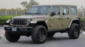 2025 WRANGLER UNLIMITED RUBICON XTREME 2.0L WINTER PACKAGE 41 Black Interior Warn Winch