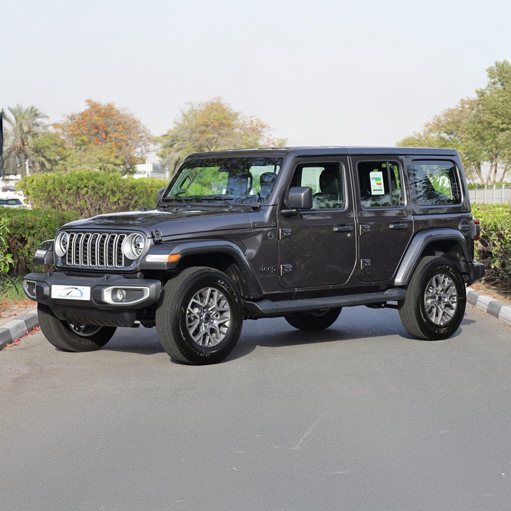 2025 WRANGLER UNLIMITED SAHARA Granite Crystal Black Interior (Winter Package)