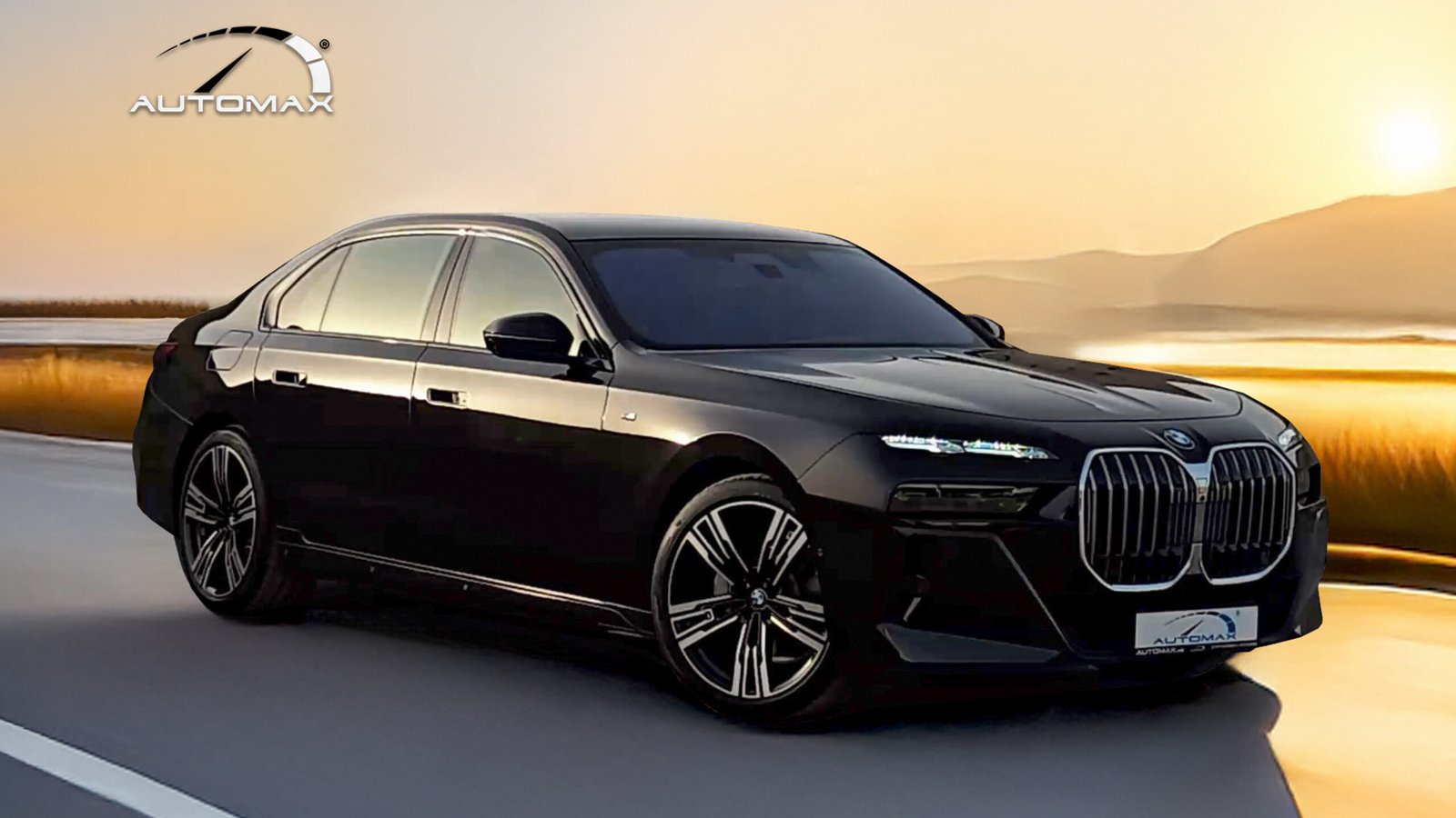 BMW 735i Black