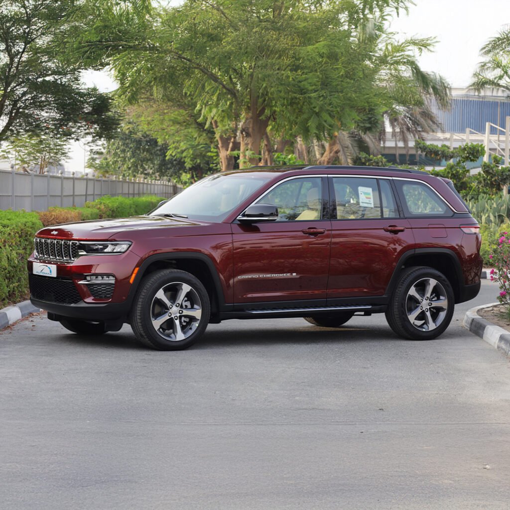 2025 JEEP GRAND CHEROKEE LIMITED PLUS LUXURY Velvet Red Beige Interior