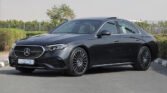 2025 MERCEDES BENZ E 200 AMG Graphite Gray Brown
