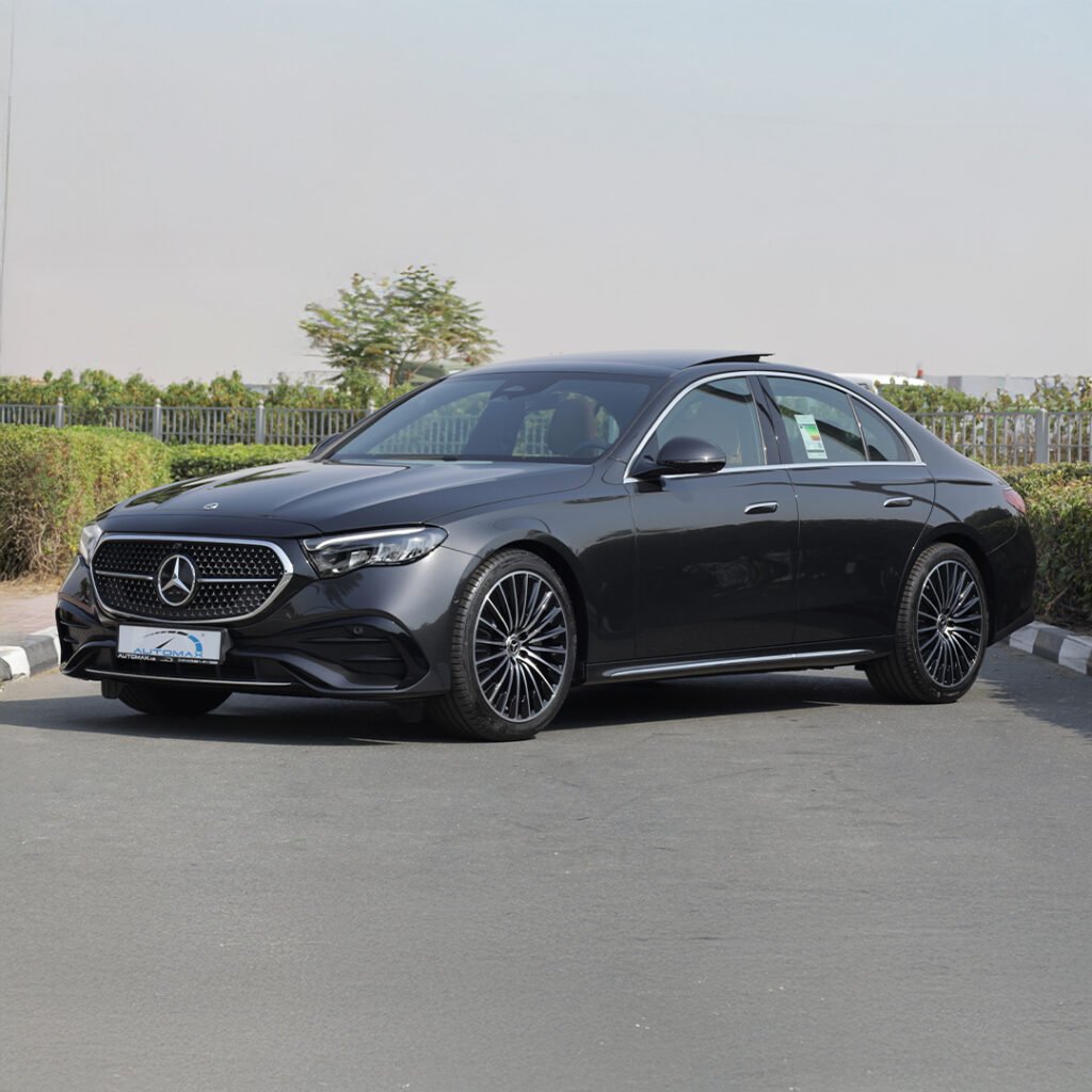2025 MERCEDES BENZ E 200 AMG Graphite Gray Brown