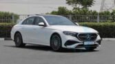 2025 MERCEDES BENZ E 200 AMG Polar White Brown Page3