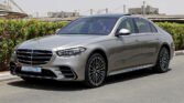 2024 Mercedes Benz S 500 L 4MATIC Mojave Silver Beige Interior