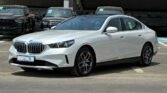 2025 BMW 520i Mineral White Red