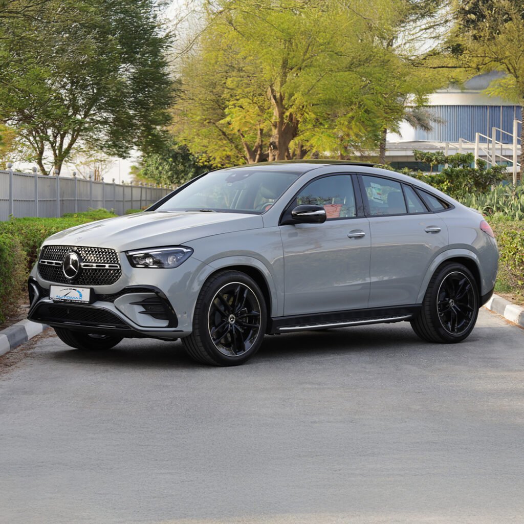 2025 MERCEDES BENZ GLE 450 COUPE 4MATIC Alpine Gray Red