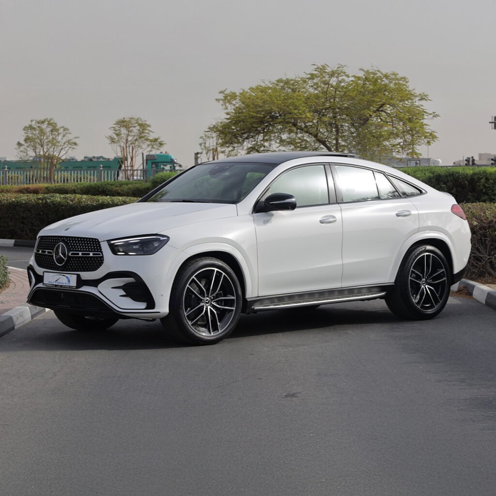 2025 MERCEDES BENZ GLE 450 COUPE 4MATIC Polar White Beige
