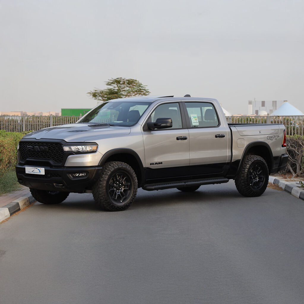2025 Ram 1500 Rebel GT Billet Silver (Rambox Bedliner)